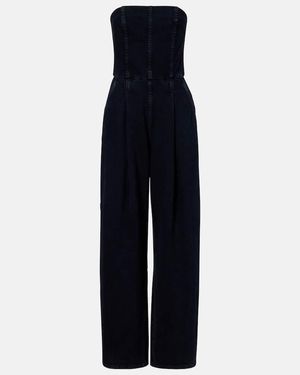 Agolde Jumpsuit Agyness Aus Denim - Blau
