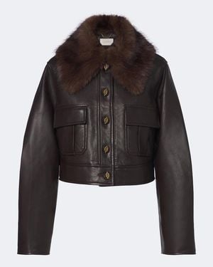 Zimmermann Lederjacke Valiant - Schwarz