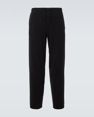 LeKasha Bali Cashmere Joggers - Black