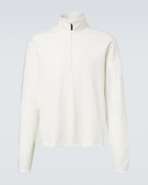 Aztech Mountain Aztech Fleece Half-Zip Jumper - White