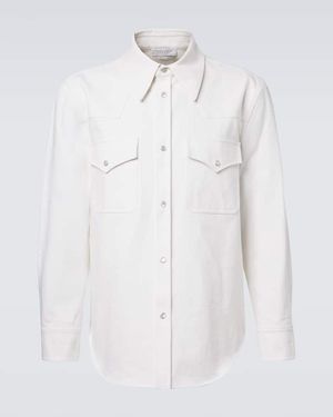 Gabriela Hearst Richard Denim Shirt - White
