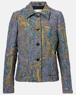 Dries Van Noten Betia Blazer - Blue