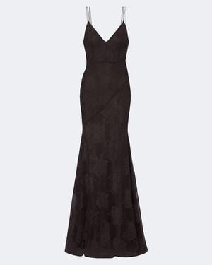 Alex Perry Robe Aus Spitze - Schwarz