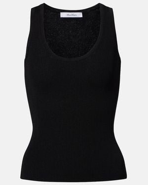 Max Mara Knitted Tank Top - Black