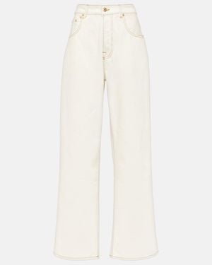 Jacquemus Le De-Nimes Large Jeans - White