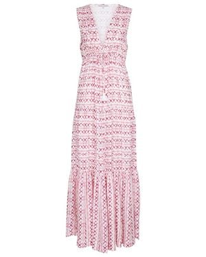 Heidi Klein Penida Printed Maxi Dress - Pink