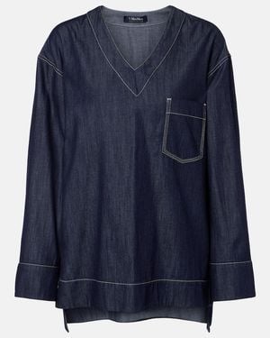 Max Mara Pace Denim Shirt - Blue