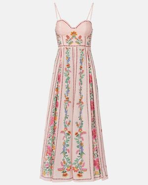 FARM Rio Off- Tropical Lightness Sleeveless Maxi Dress, Tropical Lightness  Off in White | Lyst Canada