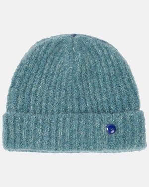 God's True Cashmere Cashmere Boucle Beanie - Blue