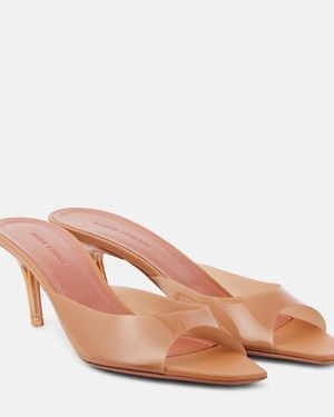 AMINA MUADDI Alexa 60 Pvc Mules - Pink