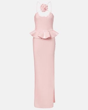 Rodarte Robe Mit Pailletten - Pink