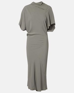 Rick Owens Midikleid Seb - Grau