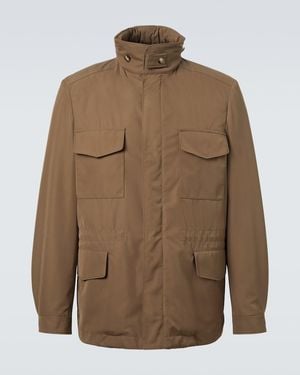 Loro Piana Traveller Technical Jacket - Brown