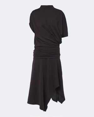 Lemaire Kleid Aus Einem Wollgemisch - Schwarz