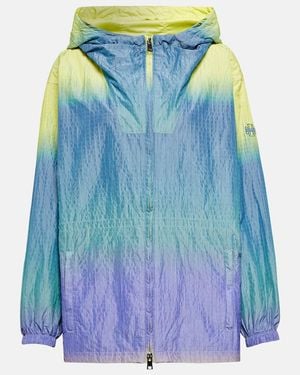 Tory Sport Gradient Hooded Jacket - Blue