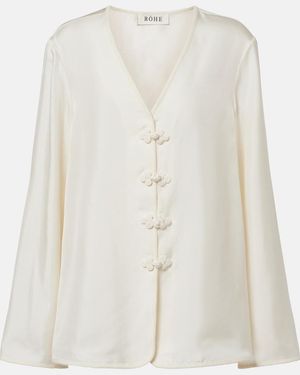Rohe Silk Blouse - White