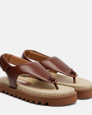 Stella McCartney Sandalias Gaia - Marrón