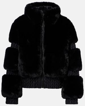 Goldbergh Furry Ski Jacket - Black