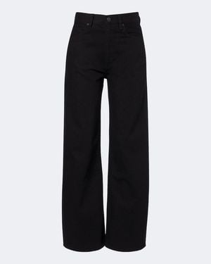 FRAME Jeans Barrel Con Fiocco - Nero