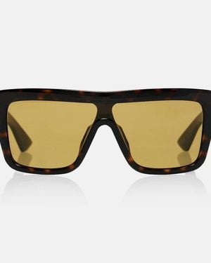 Bottega Veneta Shield Sunglasses - Brown