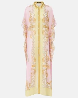 Versace Caftano Underwater Barocco - Metallizzato