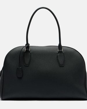 The Row Tote Bag India Aus Leder - Schwarz