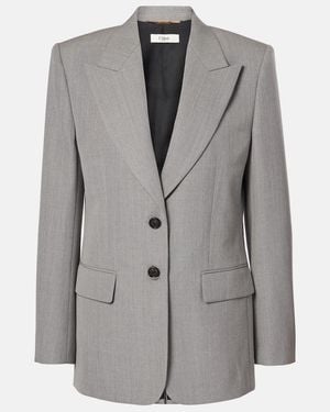Chloé Wool Blazer - Grey