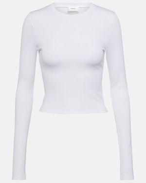 Wardrobe NYC Jersey Top - White