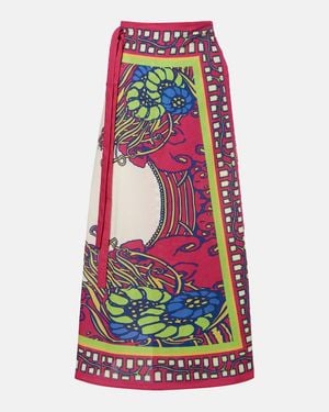 La DoubleJ Lemuria Placee Cotton Beach Cover-Up - Multicolor