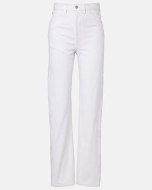 Lemaire Straight Jeans - White