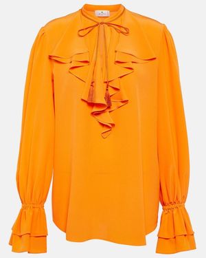 Etro Silk Blouse - Orange