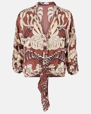 Poupette Azia Printed Top - Pink