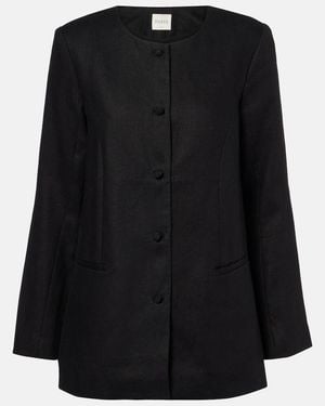 Posse Rio Linen Jacket - Black