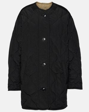 Isabel Marant Nesma Quilted Parka - Black