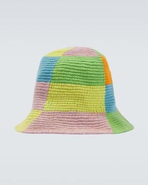The Elder Statesman Cappello Da Pescatore - Verde