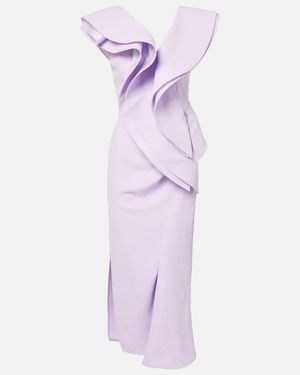 Maticevski Revive Wave Cocktail Dress - Purple