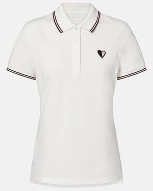 Tory Burch Polohemd Aus Pique - Weiß