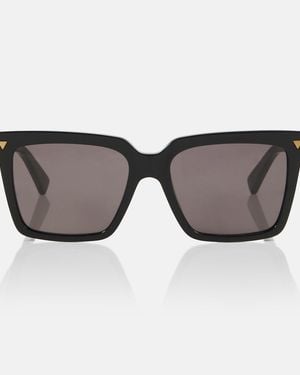 Bottega Veneta Soft Square Sunglasses - Brown