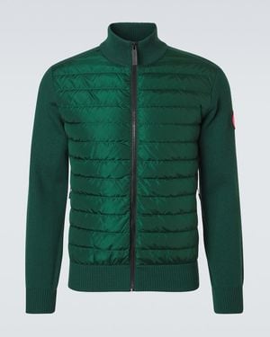 Canada Goose Hybridge Wool Down Jacket - Green