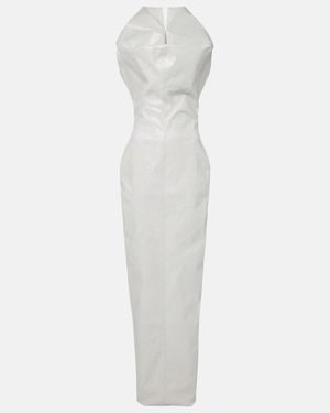Rick Owens Winged Long Dress - White