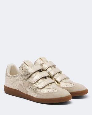 Isabel Marant Sneakers Beth Aus Leder - Weiß