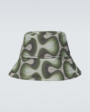Dries Van Noten Gilly Bucket Hat - Green