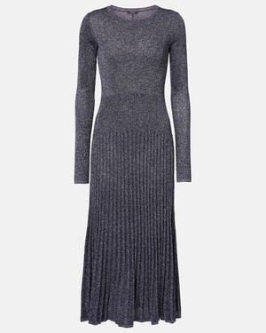 JOSEPH Lurex Jumper Dress - Blue