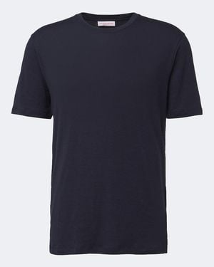 Orlebar Brown Linen-Blend T-Shirt - Blue