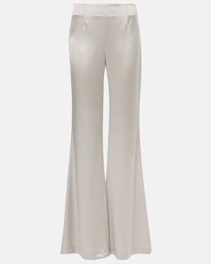 Galvan London Camisole Ischia Aus Satin - Grau