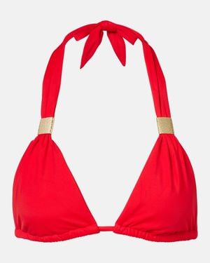 Heidi Klein Bikini-Oberteil Petalia - Rot