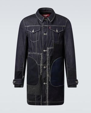 Junya Watanabe X Levi's Patchwork Jacket - Blue
