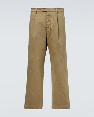AURALEE Cotton Chinos - Natural