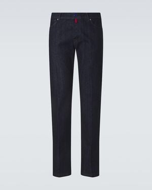 Kiton Slim Jeans - Blue