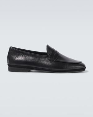 Rubinacci Mocasines De Piel - Negro